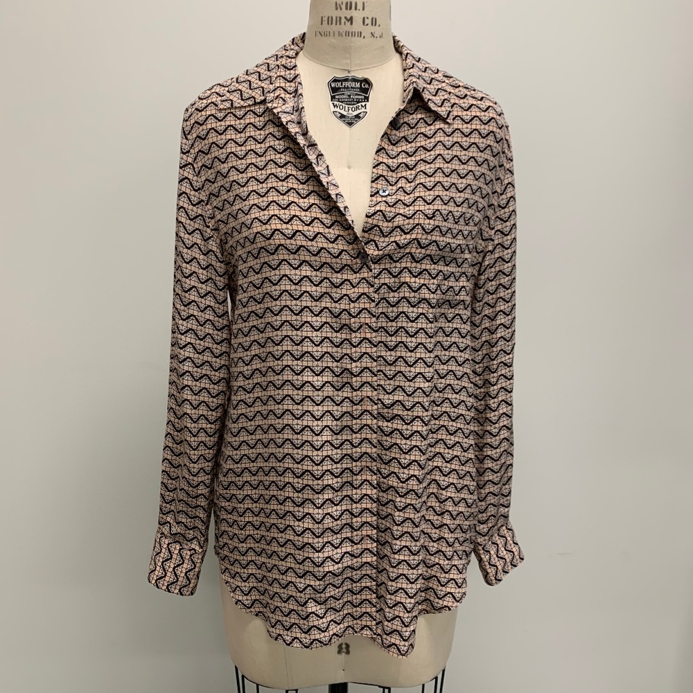 Equipment Retro-Inspired Blouse